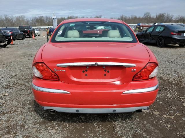 SAJEA51D23XD33916 - 2003 JAGUAR X-TYPE 2.5 RED photo 6