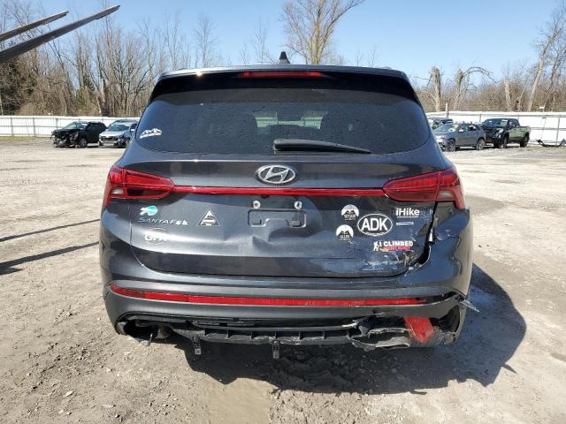 5NMS1DAJ9NH406077 - 2022 HYUNDAI SANTA FE SE BLACK photo 6