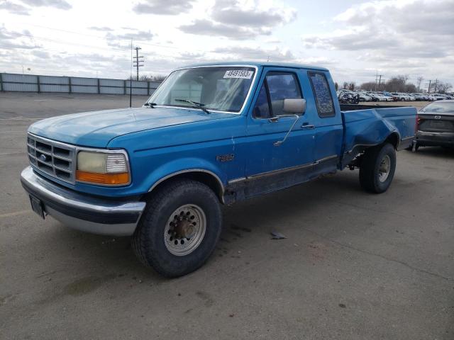 1FTHX25H3SKA72424 - 1995 FORD F250 BLUE photo 1