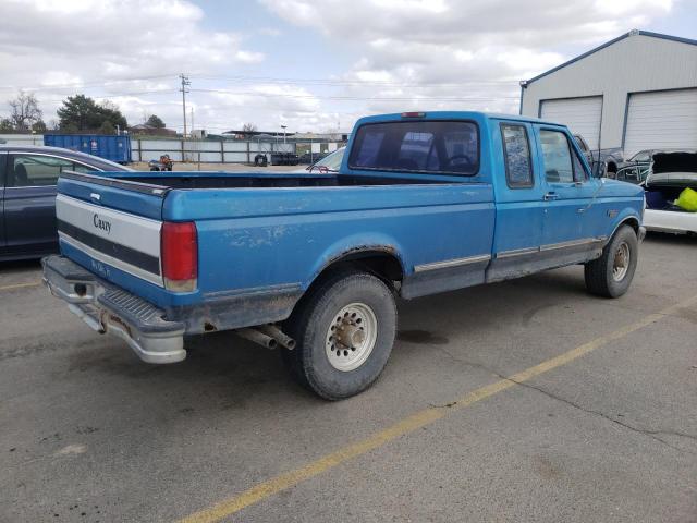 1FTHX25H3SKA72424 - 1995 FORD F250 BLUE photo 3