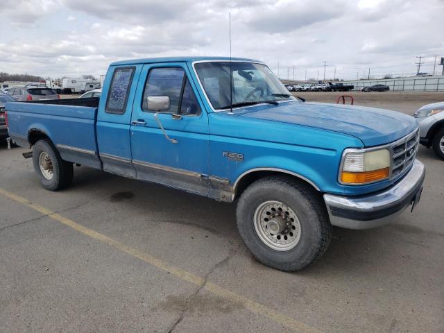 1FTHX25H3SKA72424 - 1995 FORD F250 BLUE photo 4