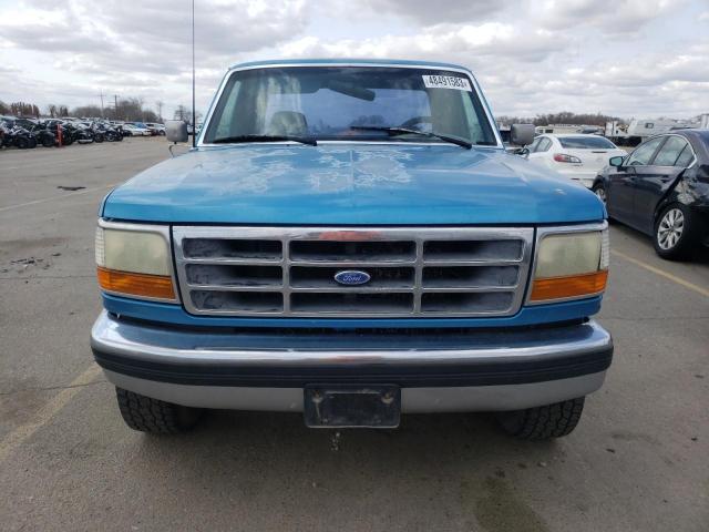 1FTHX25H3SKA72424 - 1995 FORD F250 BLUE photo 5