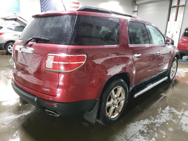 5GZEV33798J187051 - 2008 SATURN OUTLOOK XR RED photo 3