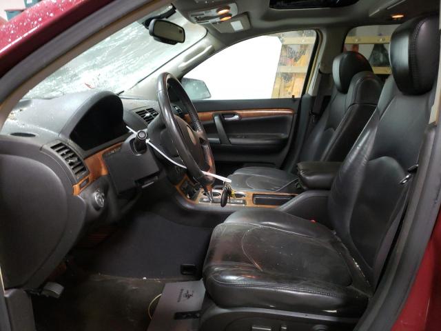 5GZEV33798J187051 - 2008 SATURN OUTLOOK XR RED photo 7