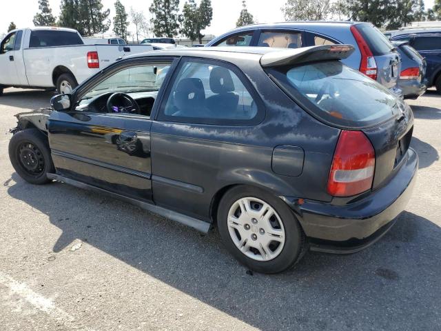 2HGEJ6341WH106712 - 1998 HONDA CIVIC DX BLACK photo 2