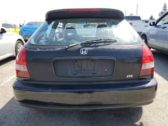 2HGEJ6341WH106712 - 1998 HONDA CIVIC DX BLACK photo 6