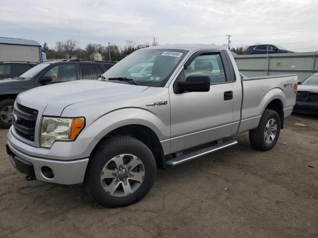 1FTMF1EF2DFC08810 - 2013 FORD F150 SILVER photo 1
