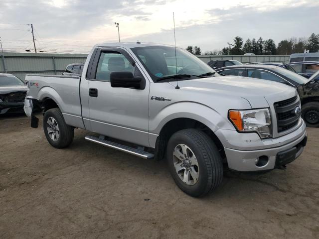1FTMF1EF2DFC08810 - 2013 FORD F150 SILVER photo 4