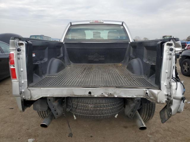 1FTMF1EF2DFC08810 - 2013 FORD F150 SILVER photo 6