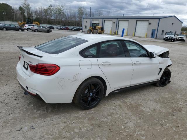 WBA4J3C52JBL03758 - 2018 BMW 430XI GRAN COUPE WHITE photo 3