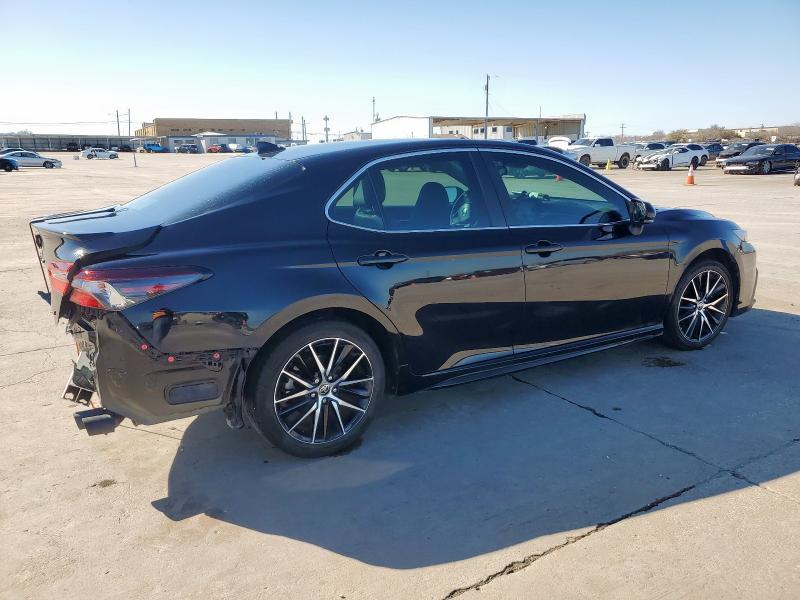 4T1G11AK9RU192828 - 2024 TOYOTA CAMRY SE NIGHT SHADE BLACK photo 3