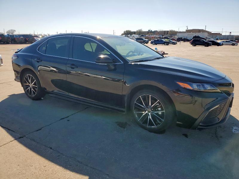 4T1G11AK9RU192828 - 2024 TOYOTA CAMRY SE NIGHT SHADE BLACK photo 4