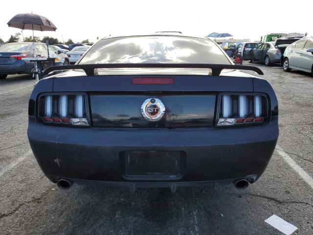 1ZVHT82H285141594 - 2008 FORD MUSTANG GT BLACK photo 6