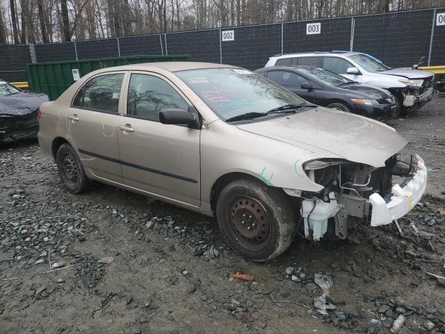 1NXBR32E48Z947731 - 2008 TOYOTA COROLLA CE GOLD photo 4