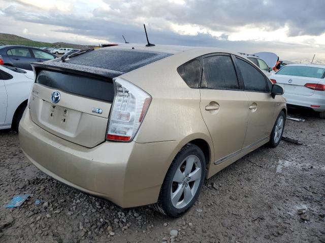 JTDKN3DU6A0185438 - 2010 TOYOTA PRIUS GOLD photo 3