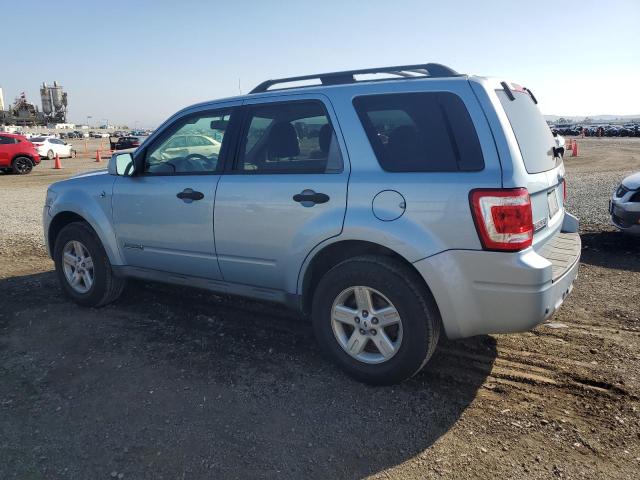 1FMCU49H18KE64332 - 2008 FORD ESCAPE HEV BLUE photo 2