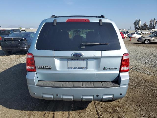 1FMCU49H18KE64332 - 2008 FORD ESCAPE HEV BLUE photo 6