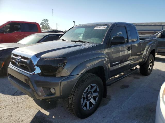 5TFTU4GN1EX052875 - 2014 TOYOTA TACOMA PRERUNNER ACCESS CAB GRAY photo 1