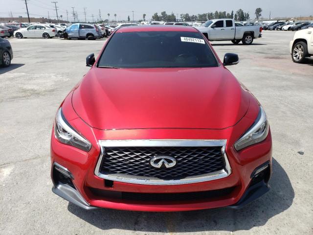 JN1FV7AP7JM640123 - 2018 INFINITI Q50 RED SPORT 400 RED photo 5