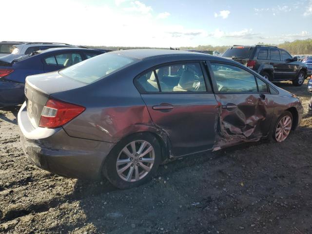 19XFB2F99CE004095 - 2012 HONDA CIVIC EXL 灰色 照片 3