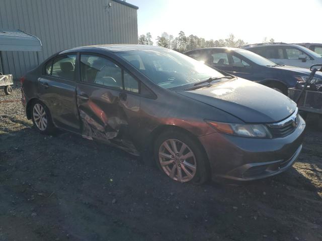 19XFB2F99CE004095 - 2012 HONDA CIVIC EXL GRAY photo 4