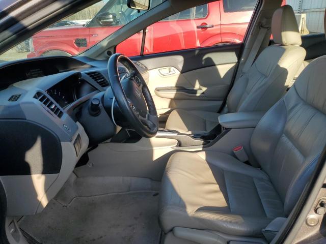 19XFB2F99CE004095 - 2012 HONDA CIVIC EXL 灰色 照片 7