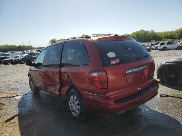 2C8GP64L35R321527 - 2005 CHRYSLER TOWN & COU LIMITED BURGUNDY photo 2