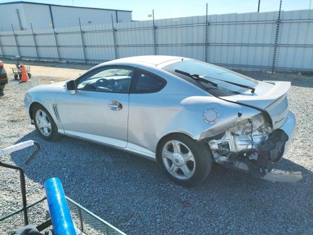 KMHHM65D54U133885 - 2004 HYUNDAI TIBURON SILVER photo 2