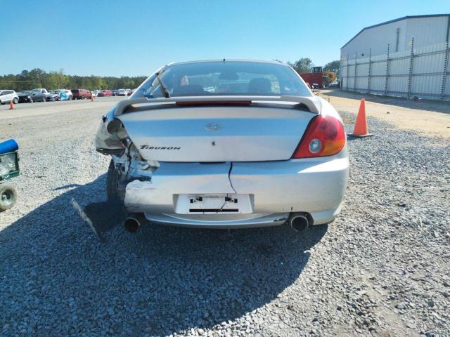 KMHHM65D54U133885 - 2004 HYUNDAI TIBURON SILVER photo 6