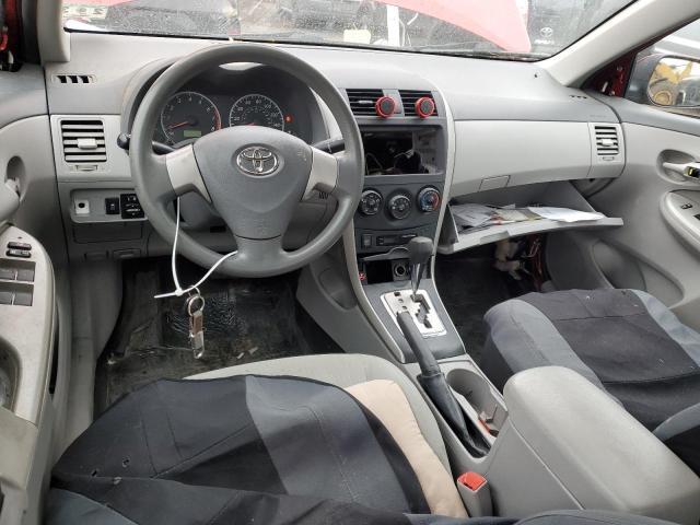 1NXBU4EE6AZ336623 - 2010 TOYOTA COROLLA BASE RED photo 8