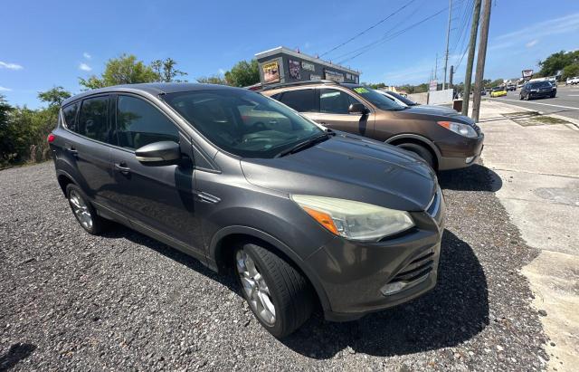 1FMCU0HX2DUC83739 - 2013 FORD ESCAPE SEL GRAY photo 1