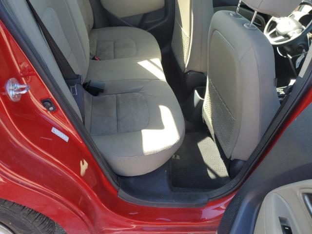 KNADM4A30F6520286 - 2015 KIA RIO LX RED photo 10