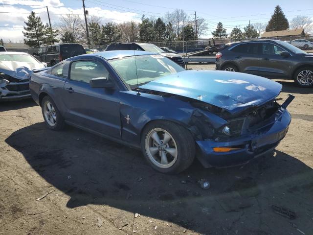 1ZVFT80N175367060 - 2007 FORD MUSTANG BLUE photo 4