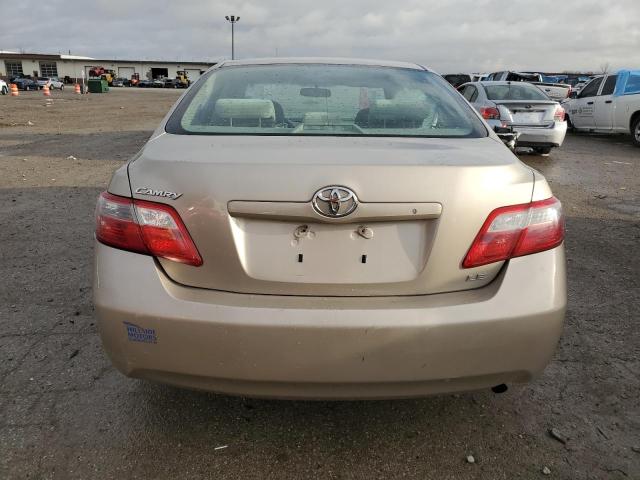 4T1BE46K97U593916 - 2007 TOYOTA CAMRY CE GOLD photo 6