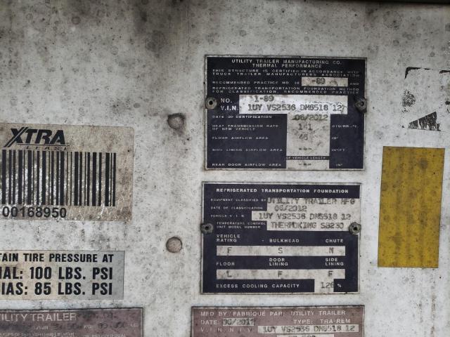 1UYVS2536DM651812 - 2013 UTILITY TL Սպիտակ լուսանկար 8