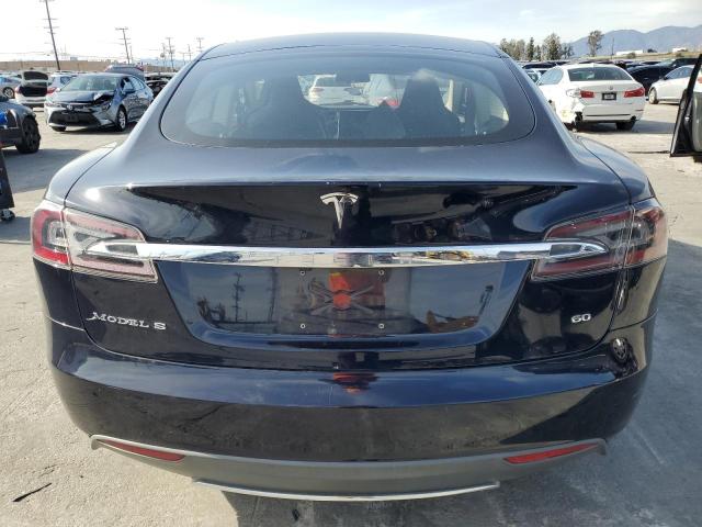 5YJSA1CG3DFP23711 - 2013 TESLA MODEL S BLUE photo 6