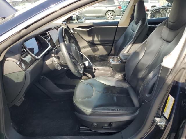 5YJSA1CG3DFP23711 - 2013 TESLA MODEL S BLUE photo 7