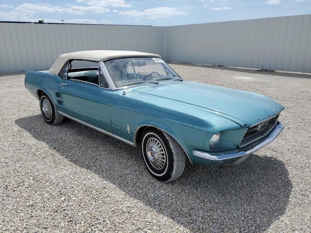7T03C112281 - 1967 FORD MUSTANG TURQUOISE photo 4
