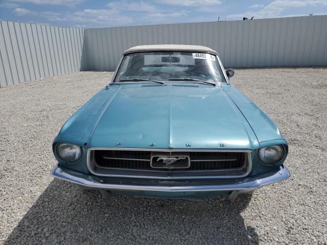 7T03C112281 - 1967 FORD MUSTANG TURQUOISE photo 5