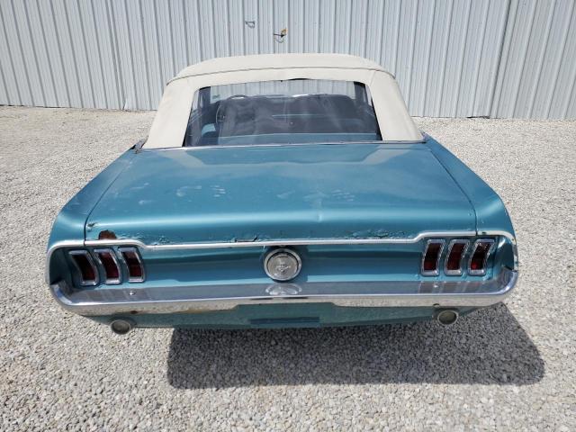 7T03C112281 - 1967 FORD MUSTANG TURQUOISE photo 6