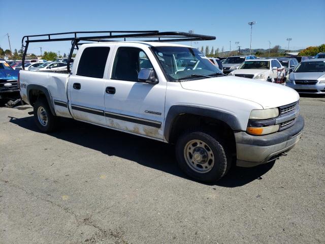 1GCGK13U41F134036 - 2001 CHEVROLET SILVERADO K1500 HEAVY DUTY WHITE photo 4