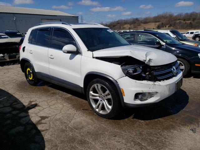 WVGBV3AX7DW603064 - 2013 VOLKSWAGEN TIGUAN S WHITE photo 4