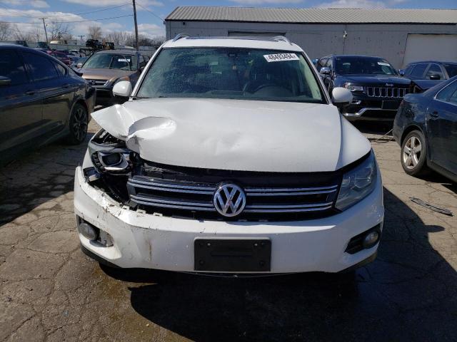 WVGBV3AX7DW603064 - 2013 VOLKSWAGEN TIGUAN S WHITE photo 5