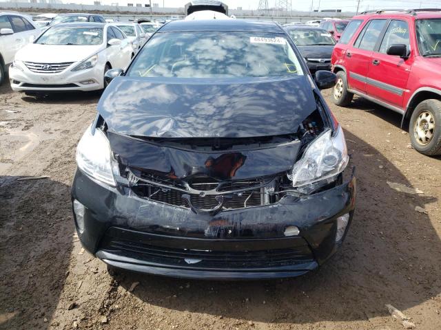 JTDKN3DU7C1554482 - 2012 TOYOTA PRIUS BLACK photo 5