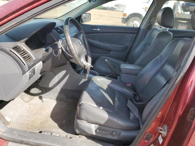 1HGCM66503A074705 - 2003 HONDA ACCORD EX RED photo 7