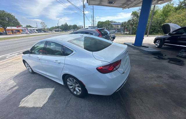 1C3CCCCB0FN548700 - 2015 CHRYSLER 200 C WHITE photo 3