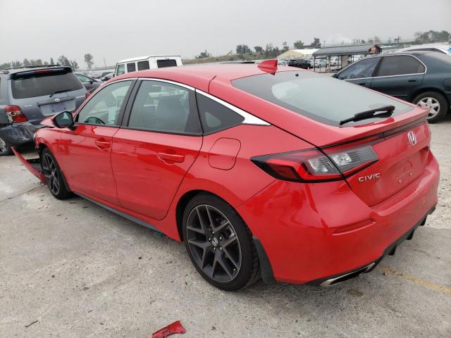 19XFL1H89NE006900 - 2022 HONDA CIVIC SPORT TOURING RED photo 2