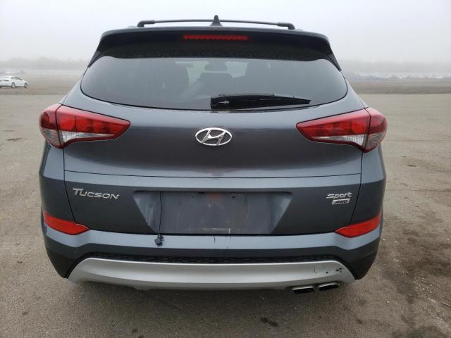 KM8J3CAL7JU770711 - 2018 HYUNDAI TUCSON SPORT GRAY photo 6