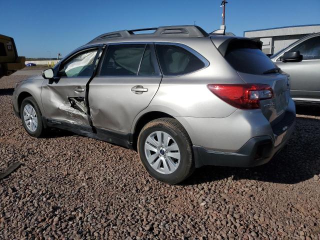 4S4BSAFC8K3377960 - 2019 SUBARU OUTBACK 2.5I PREMIUM SILVER photo 2