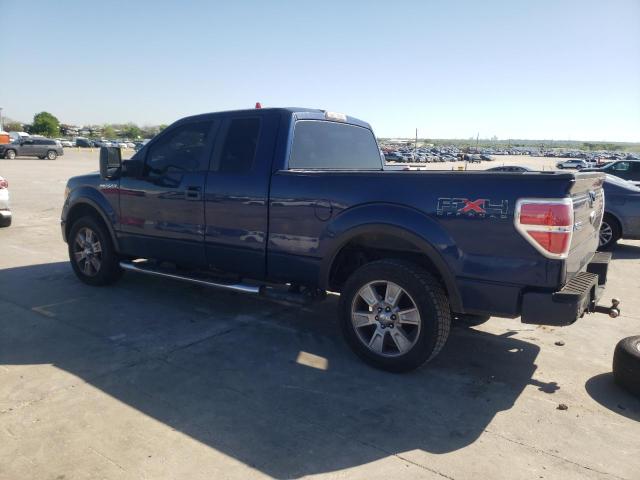 1FTPX14V59FB20957 - 2009 FORD F150 SUPER CAB BLUE photo 2